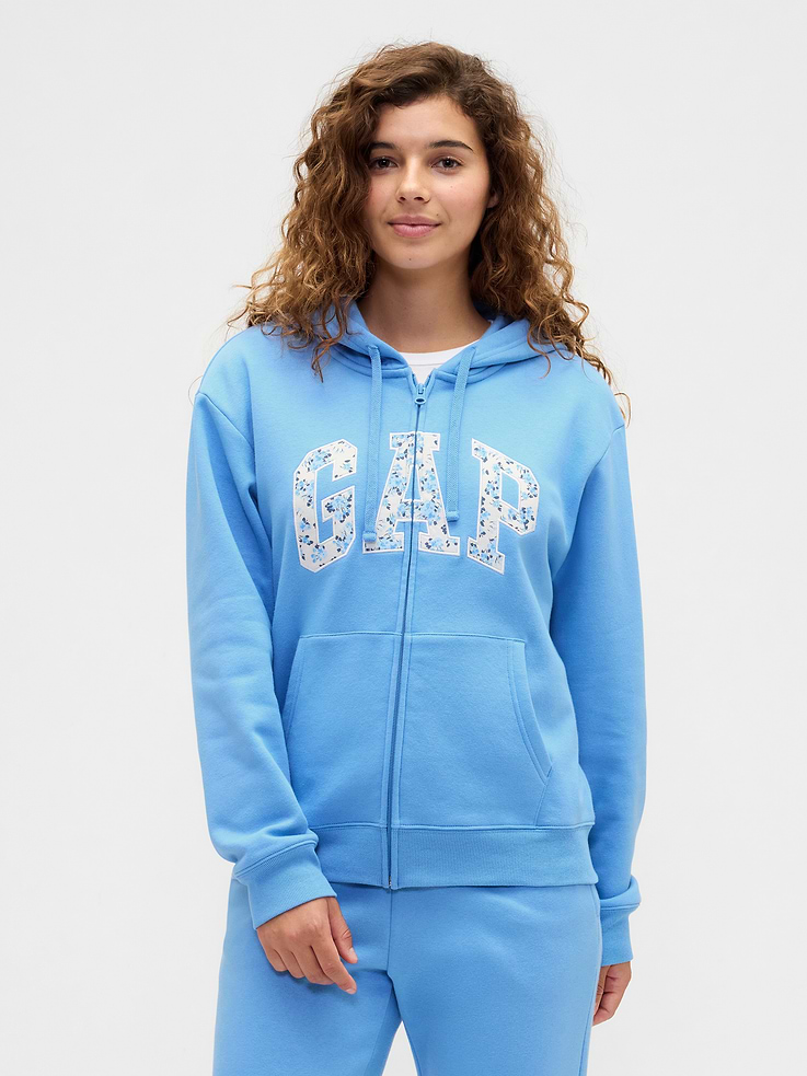 Image number 1 showing, Relaxed Gap Logo Zip Hoodie