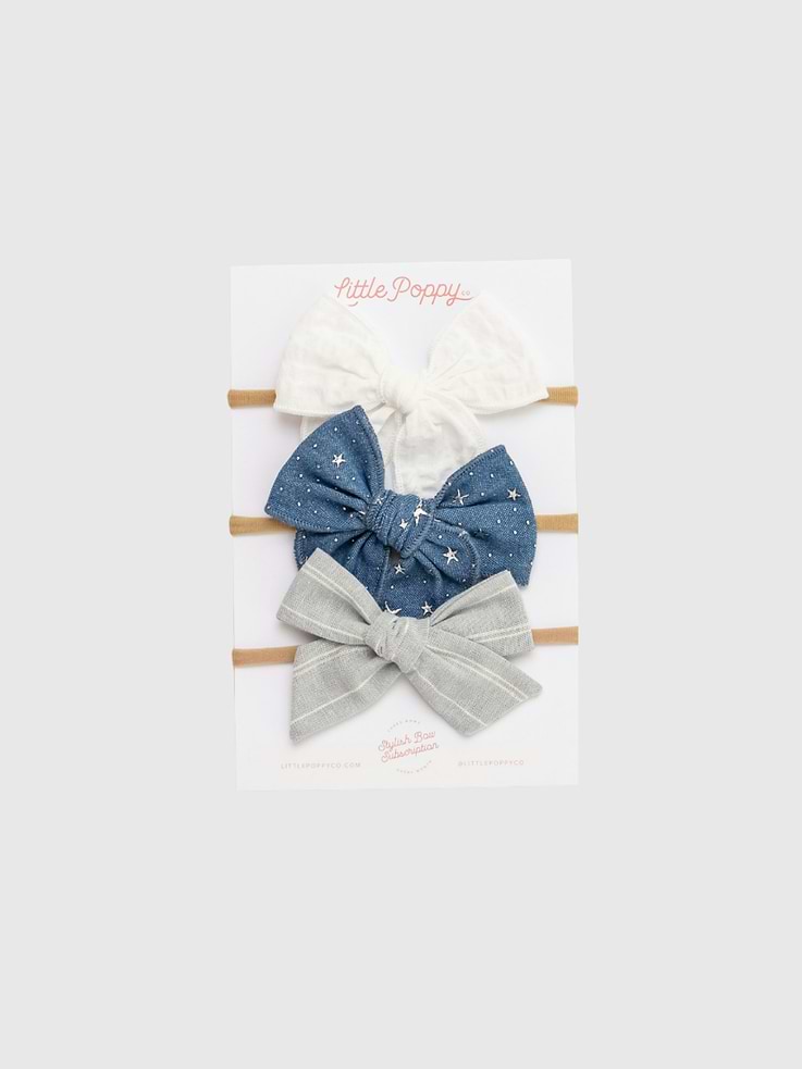 Image number 1 showing, The Jane Headband Bow Set