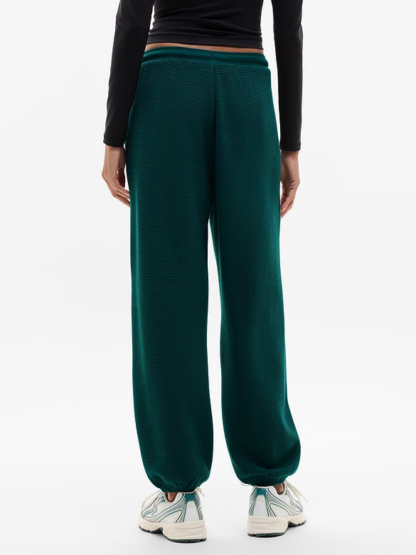 Tranquil Mid Rise Waffle Jogger