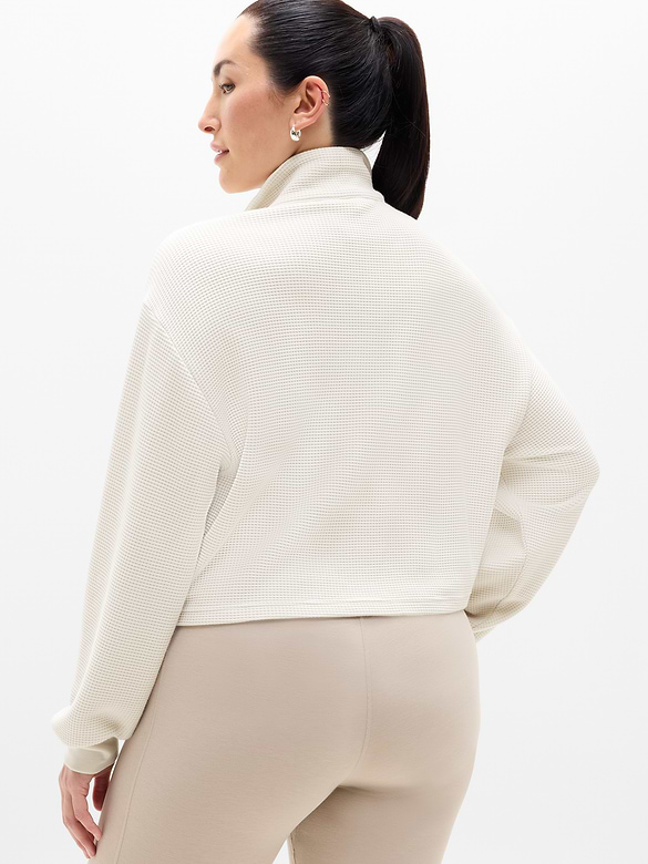Tranquil Waffle 1/2 Zip Sweatshirt