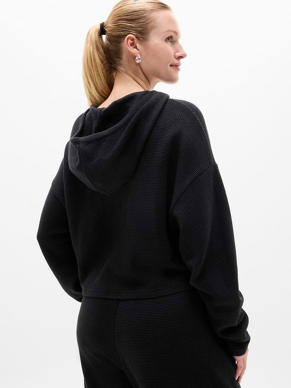 Tranquil Waffle Hoodie