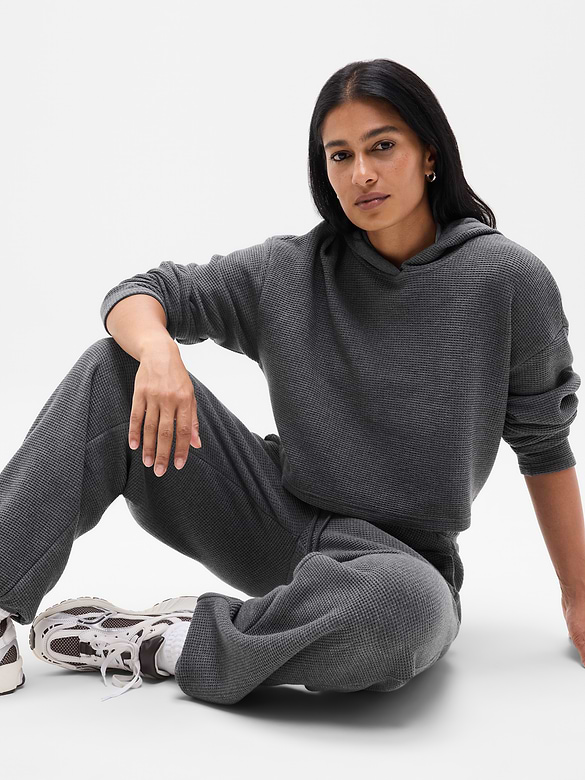 Tranquil Waffle Hoodie