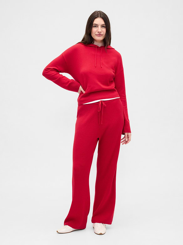 CashSoft Relaxed Ribbed Sweater Pants