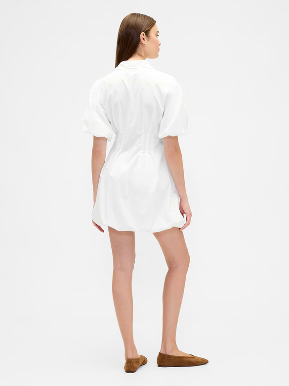 Mini Bubble Shirtdress