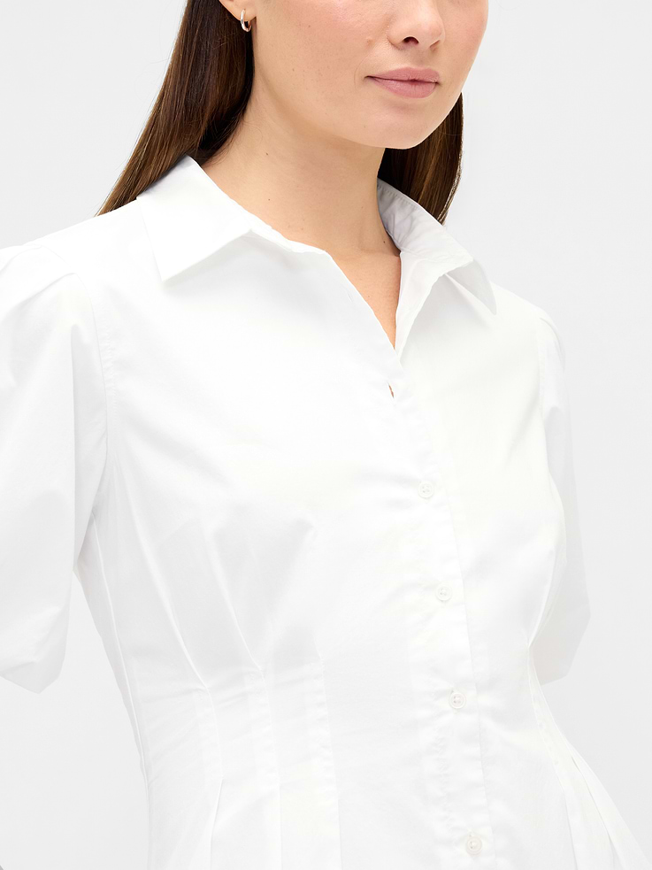Image number 3 showing, Mini Bubble Shirtdress