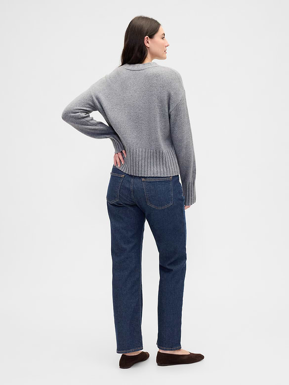 Low Rise '90s Slim Straight Jeans