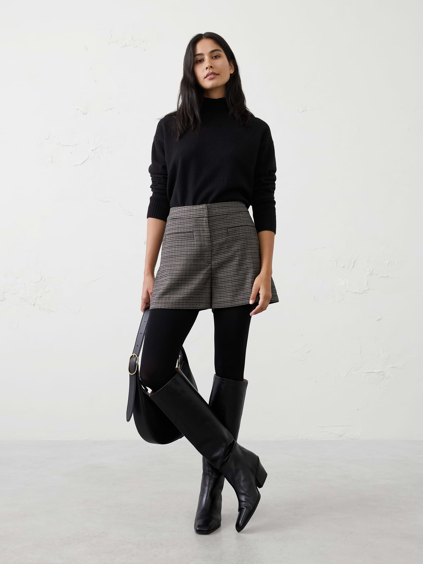 Image number 1 showing, High-Rise Trouser Short