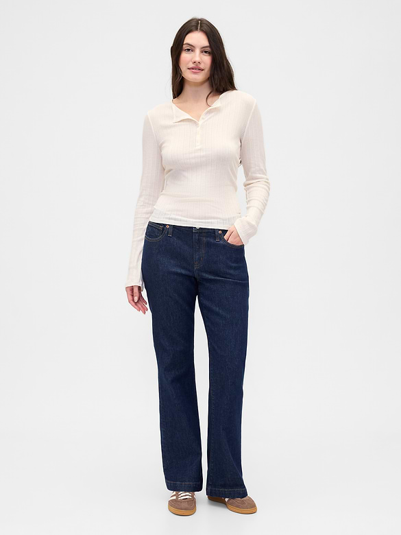 Low Rise Long & Lean Jeans