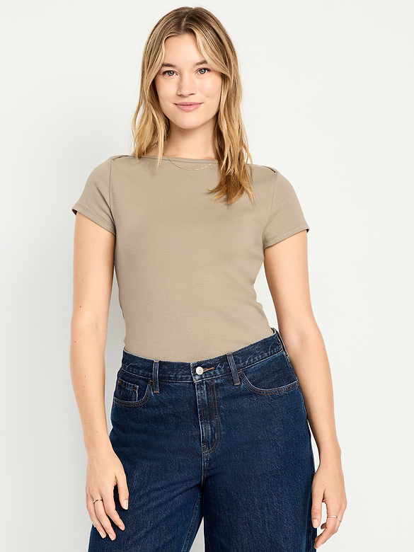 Snug Boatneck T-Shirt