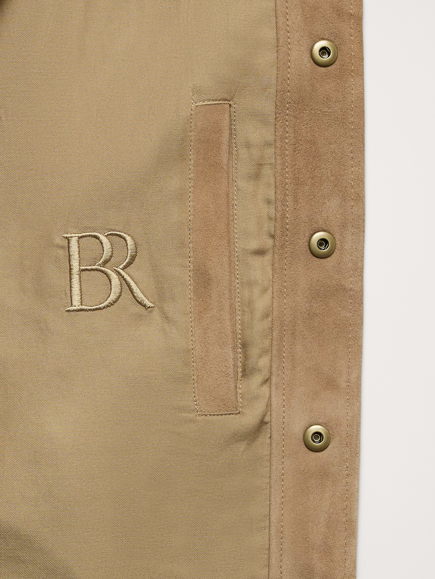 Image number 6 showing, Suede Trucker Jacket