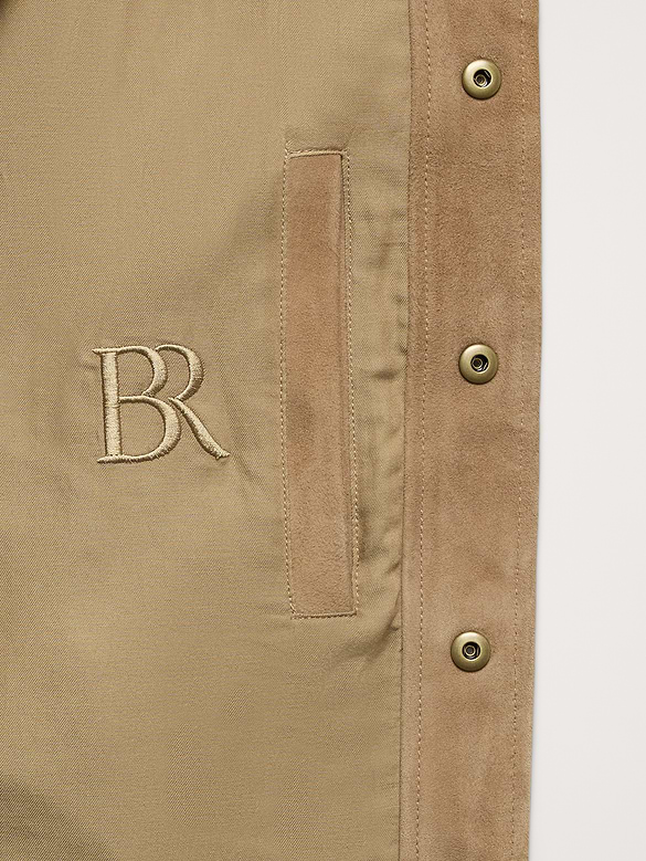 Suede Trucker Jacket