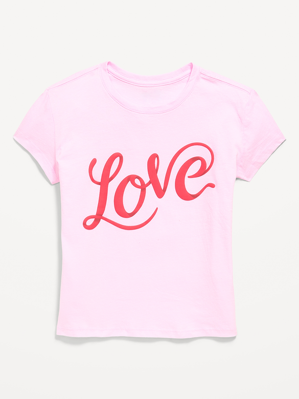 Short-Sleeve Graphic T-Shirt for Girls