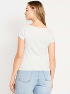 Image 7 of 9, Snug Boatneck T-Shirt