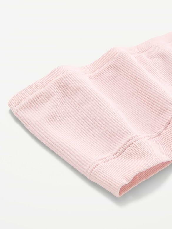 Seamless Ribbed Longline Bandeau