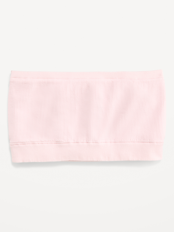 Seamless Ribbed Longline Bandeau