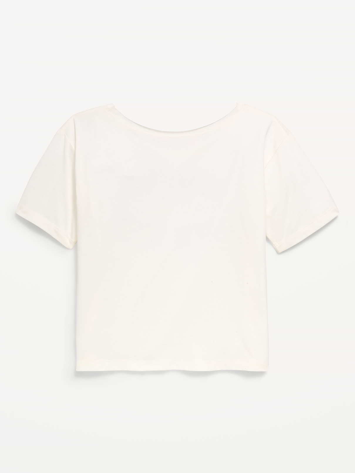 Image number 3 showing, Off-Shoulder Graphic T-Shirt for Girls