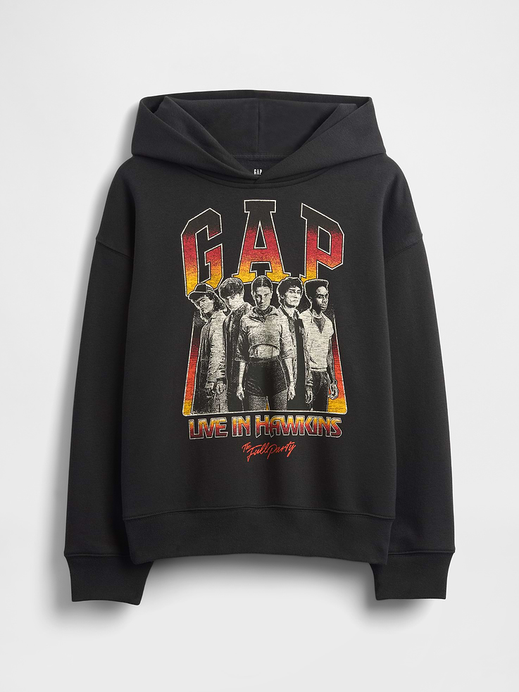 Image number 5 showing, Stranger Things Kids VintageSoft Graphic Hoodie