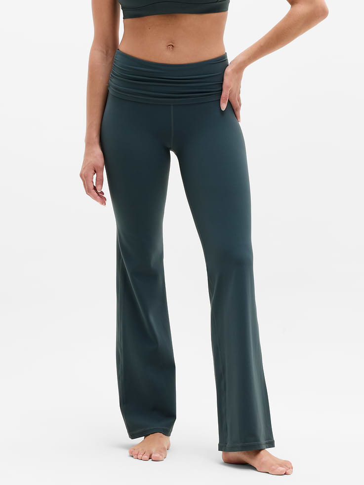 Image number 1 showing, Transcend High Rise Fold Over Flare Legging
