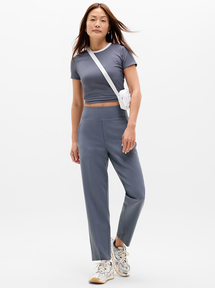 Image number 5 showing, Signature Rib Crop Tee