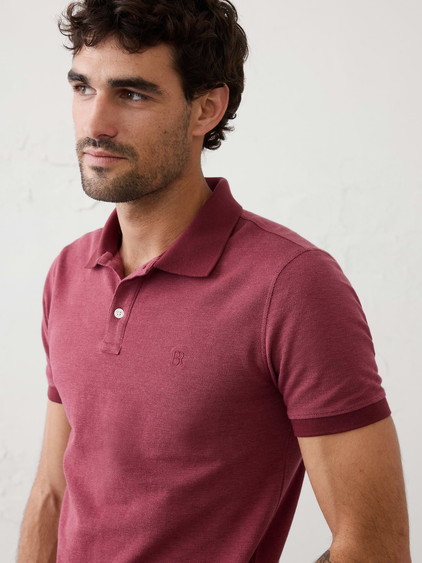 Image number 3 showing, Slim-Fit Pique Polo