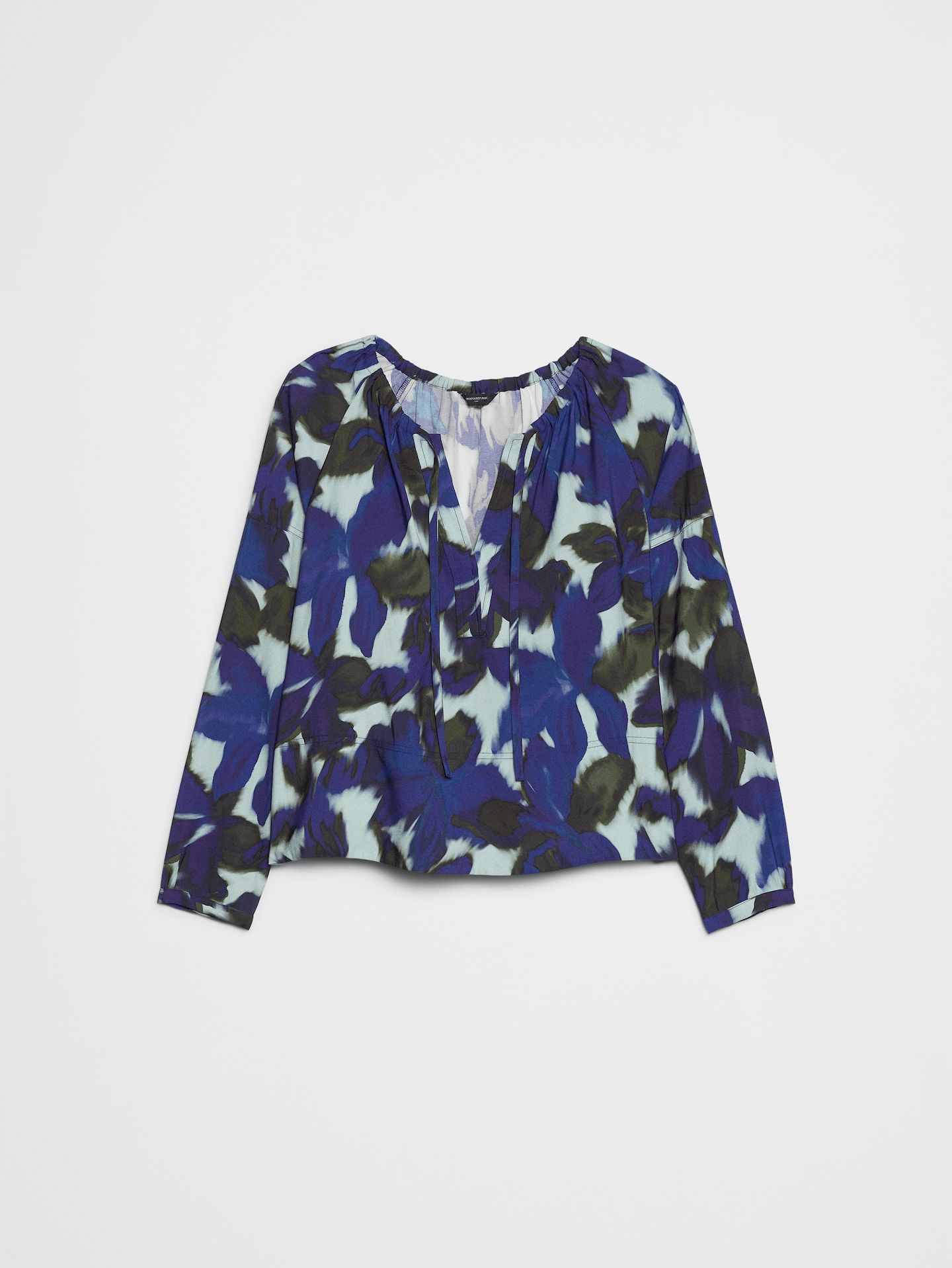 Image number 4 showing, Twill Shirred Popover Shirt