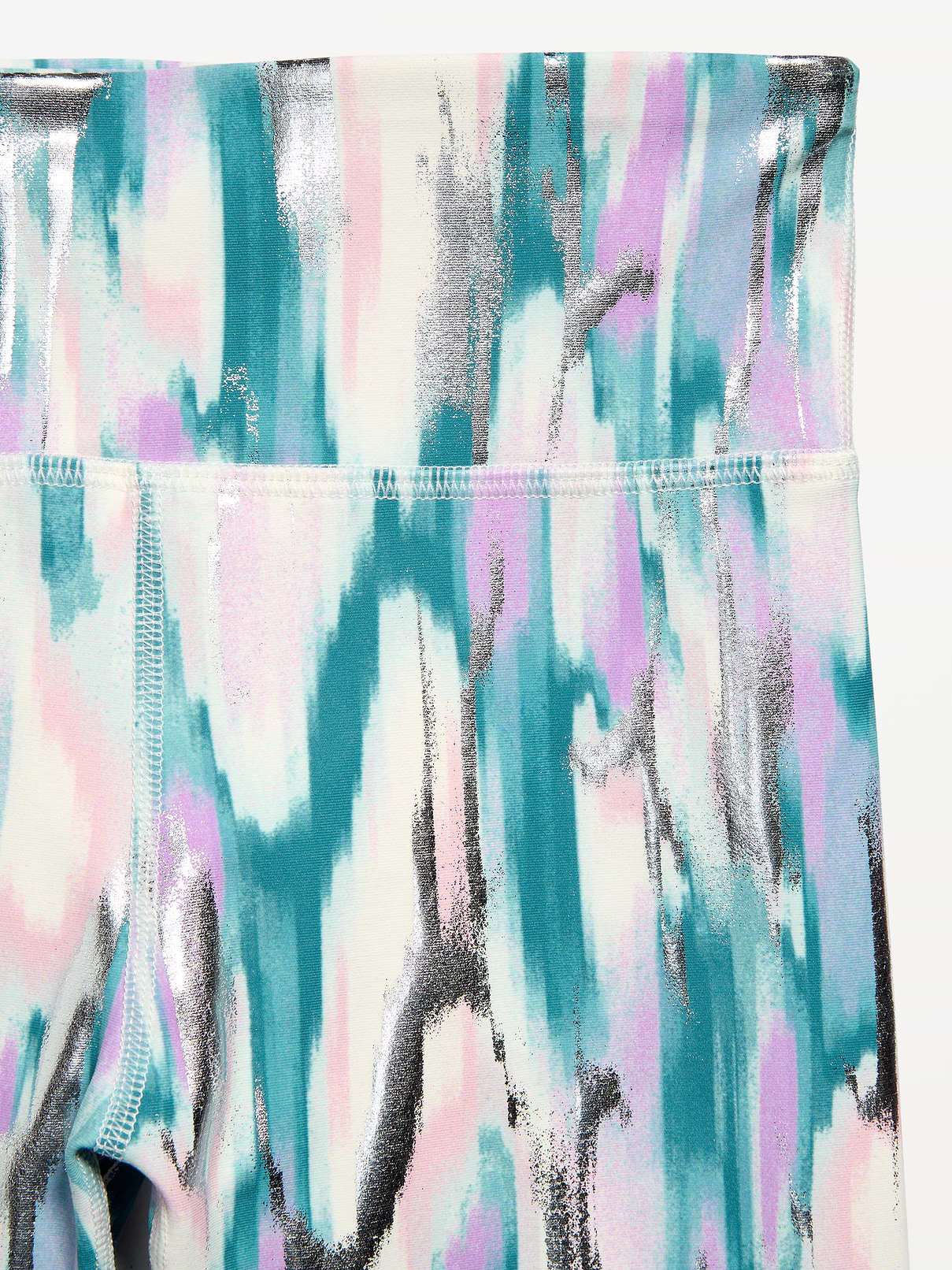 Image number 6 showing, High-Waisted PowerSoft 7/8-Length Leggings for Girls