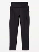 Image number 1 showing, High-Waisted StudioSmooth 7/8 Leggings for Girls