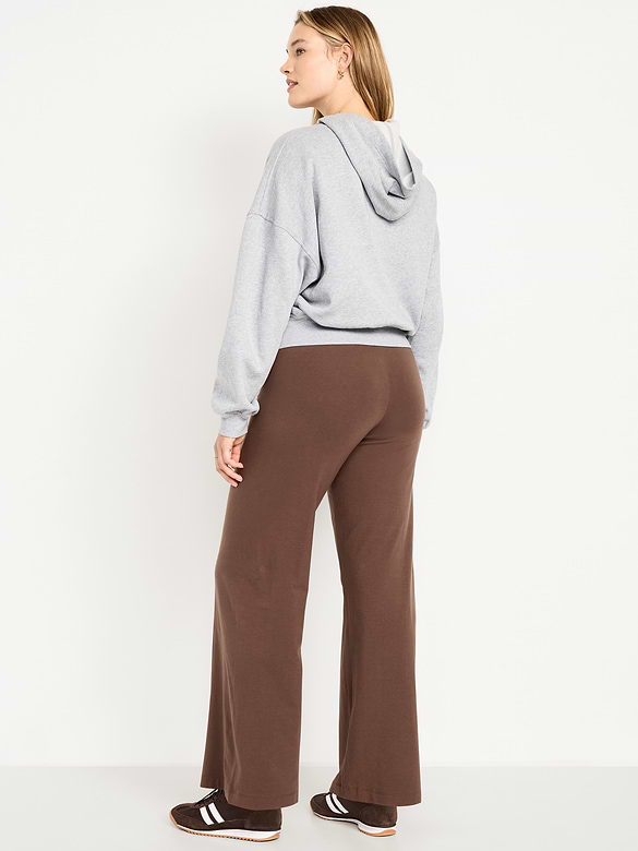 High-Waisted Fashion Wide-Leg Leggings