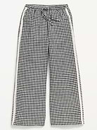 Image number 4 showing, Lace-Trim Linen-Blend Pants for Girls