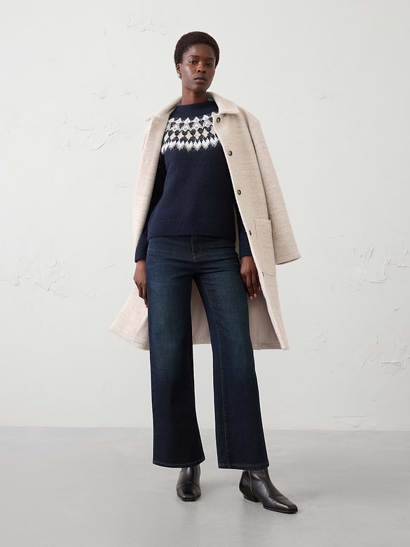 Brushed Pullover Sweater