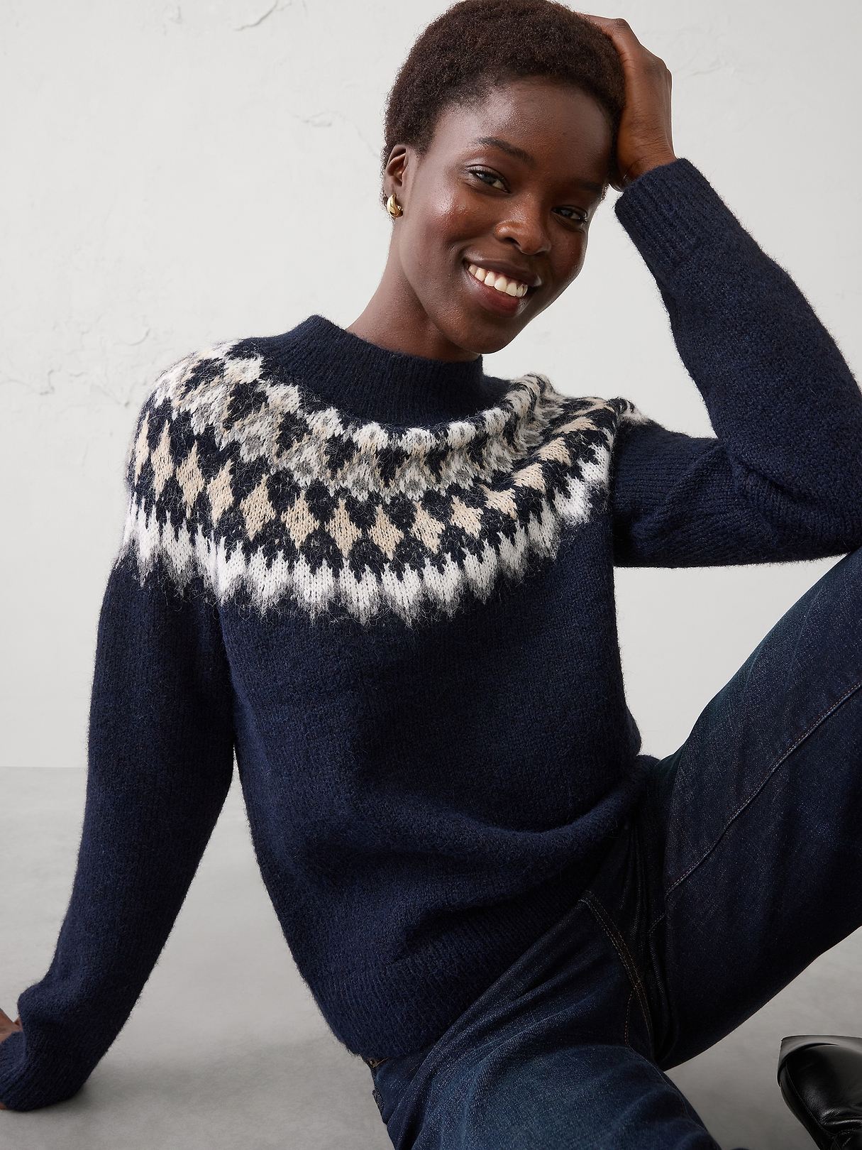 Brushed Pullover Sweater | Banana Republic Factory
