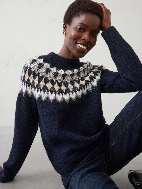 Brushed Pullover Sweater