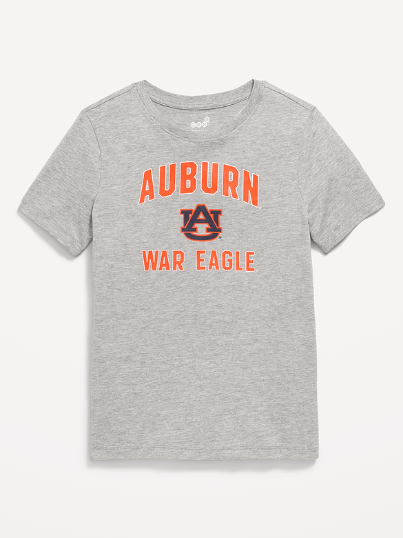 College Graphic Gender-Neutral T-Shirt for Kids