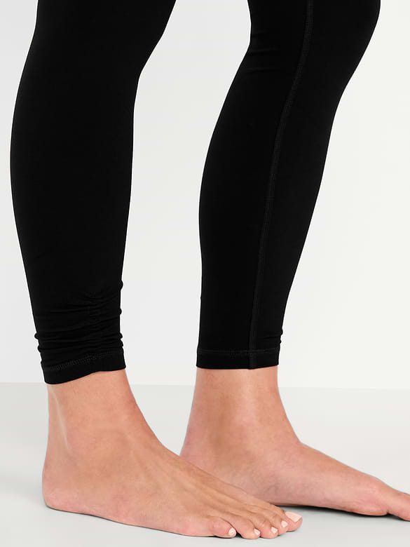 Legging StudioSmooth ruché à taille haute