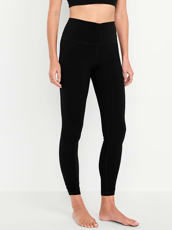 Legging StudioSmooth ruché à taille haute