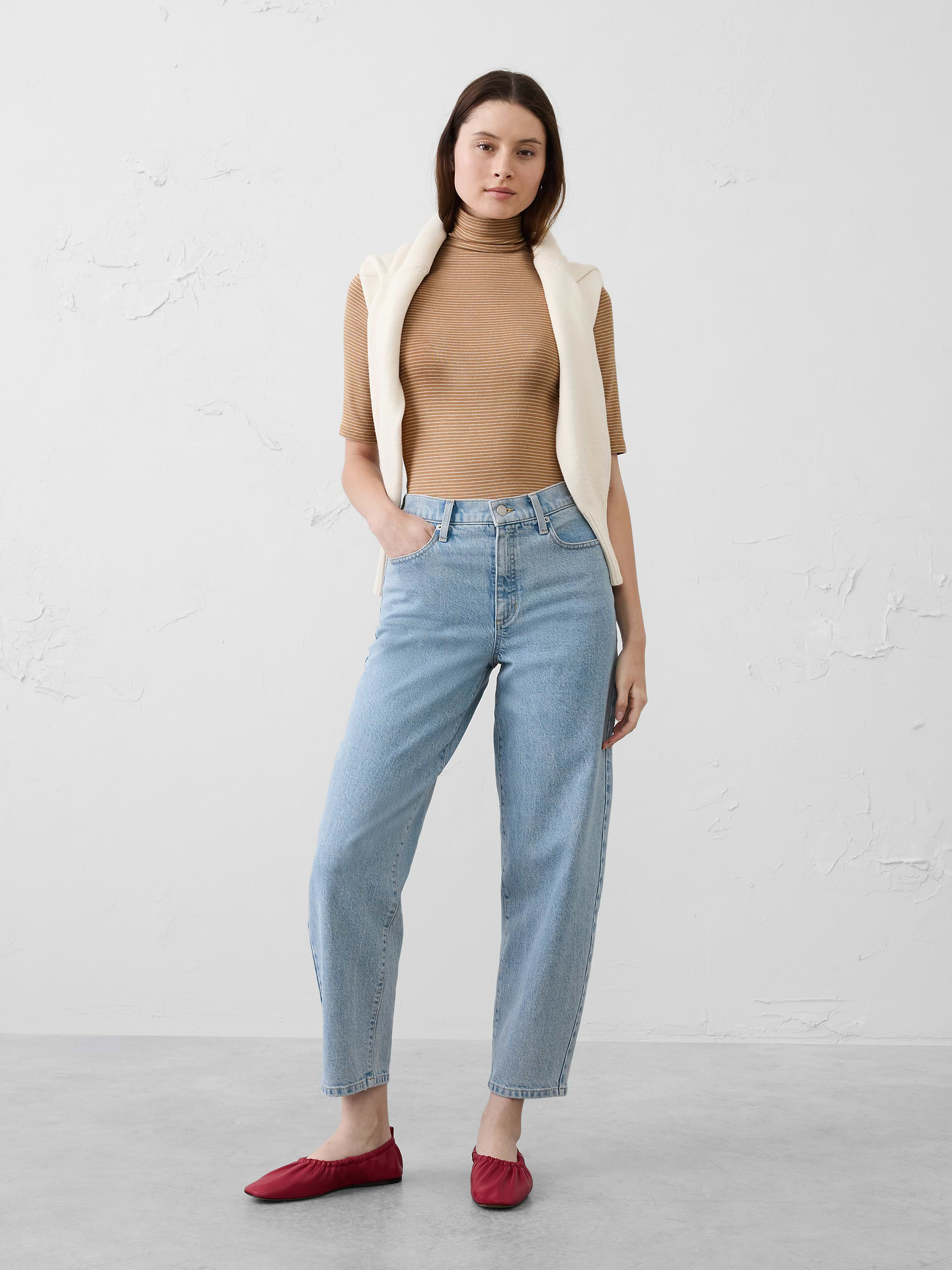 Image number 3 showing, Soft Luxe Turtleneck Top