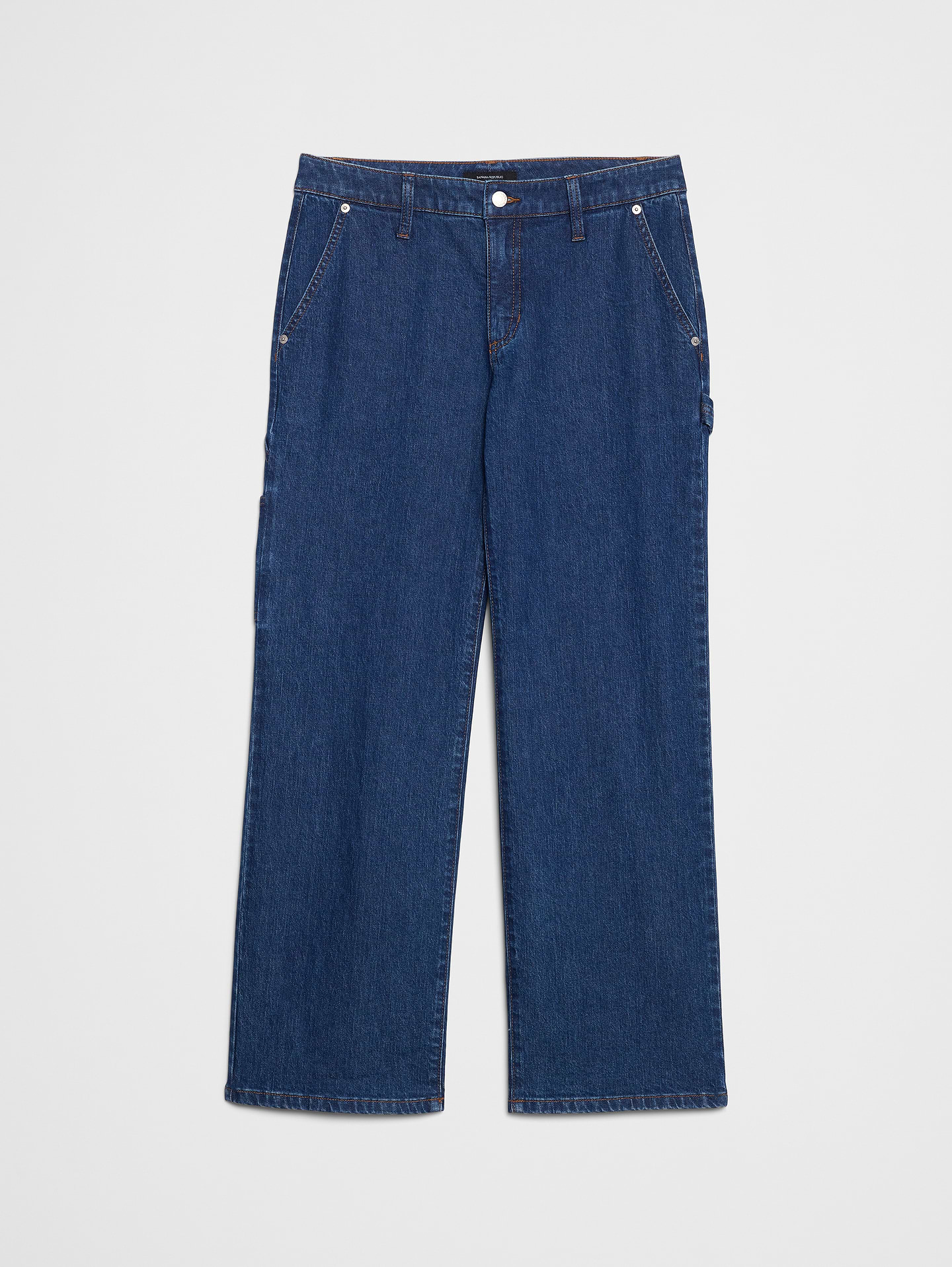 Image number 7 showing, Straight Mid-Rise Carpenter Jean
