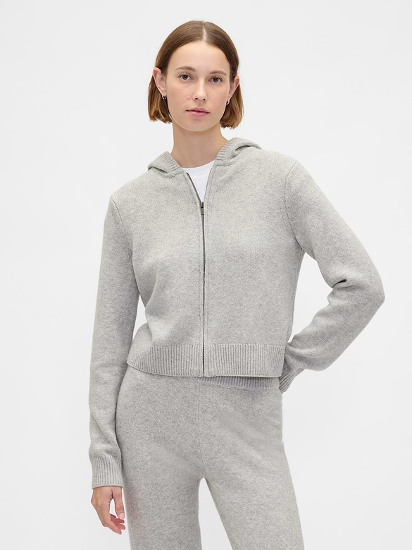 CashSoft Sweater Zip Hoodie
