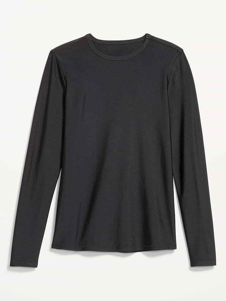 Image number 4 showing, Long-Sleeve Matte Rashguard Swim Top