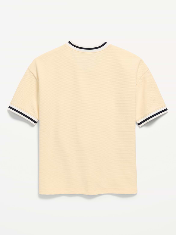 Short-Sleeve Soccer Jersey Sweater for Boys