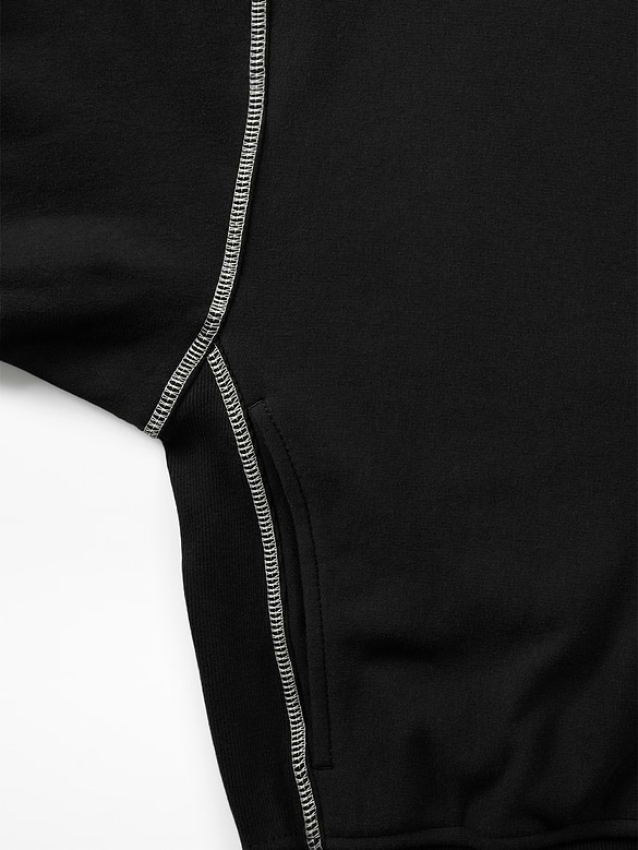 Forever Fleece 1/2 Zip High Hip Sweatshirt