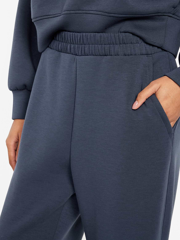High-Waisted Bounce Fleece Jogger Sweatpants