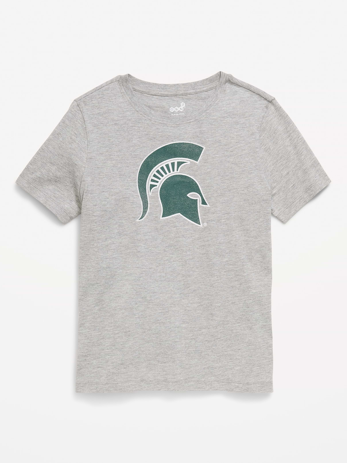Image number 1 showing, College Graphic Gender-Neutral T-Shirt for Kids