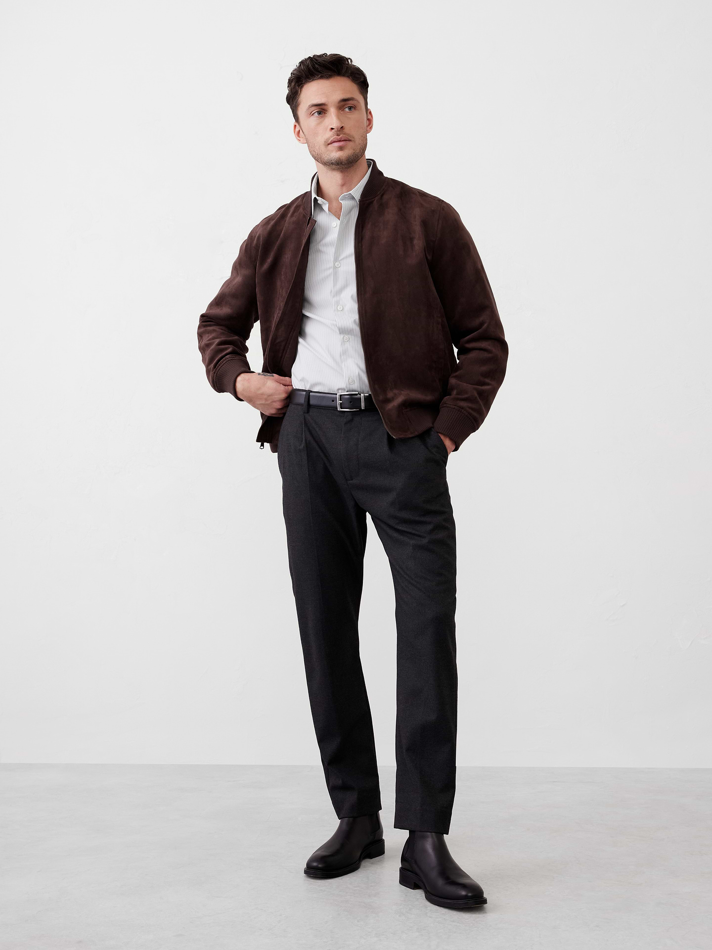 Image number 3 showing, Slim-Fit Dress Shirt