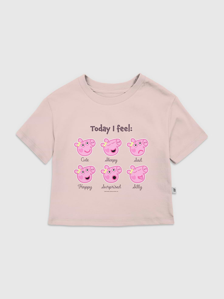 Image number 1 showing, Toddler Peppa Pig Moods Graphic T-Shirt