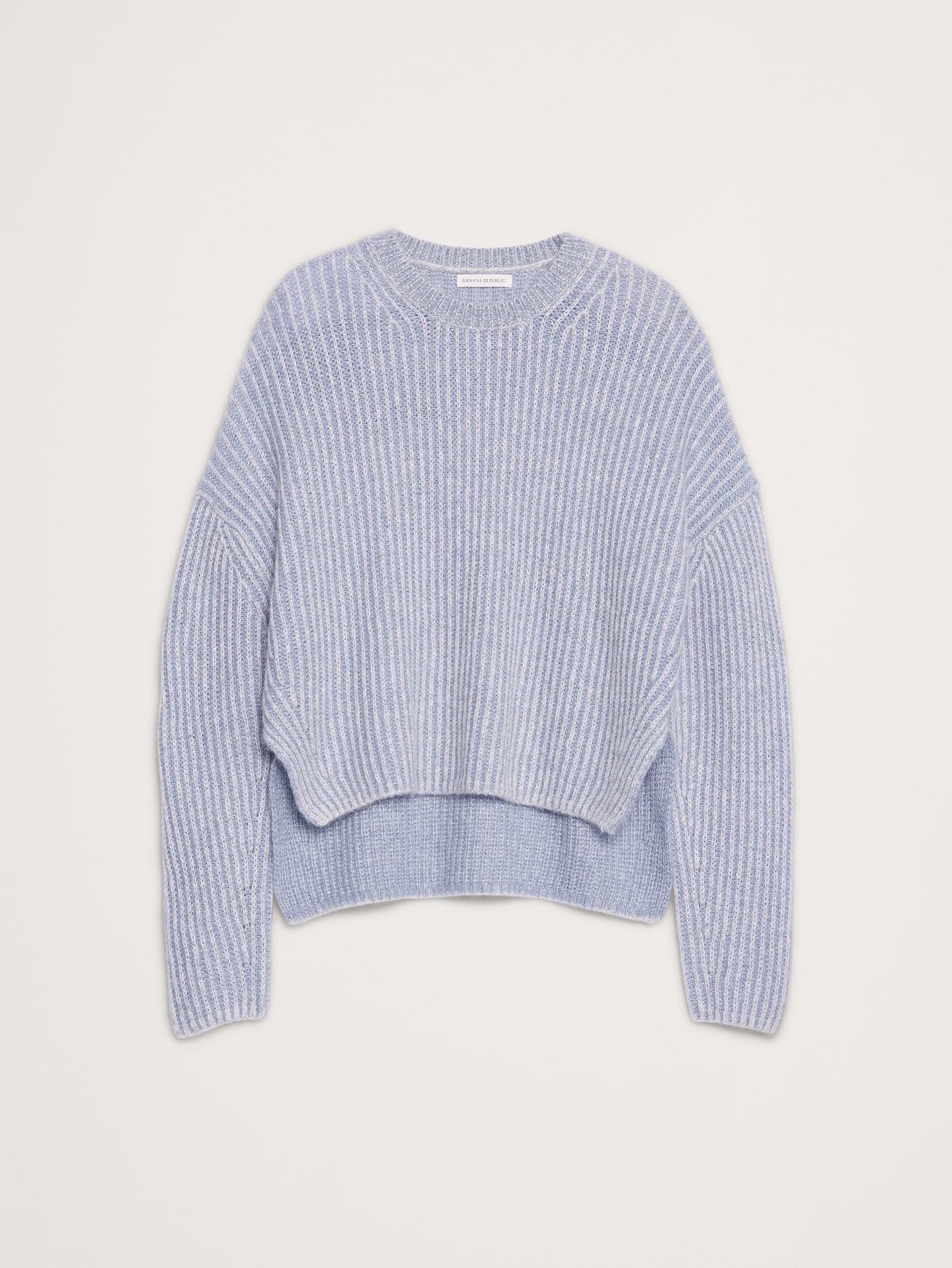 Image number 4 showing, Alpaca-Wool Blend Ribbed Sweater