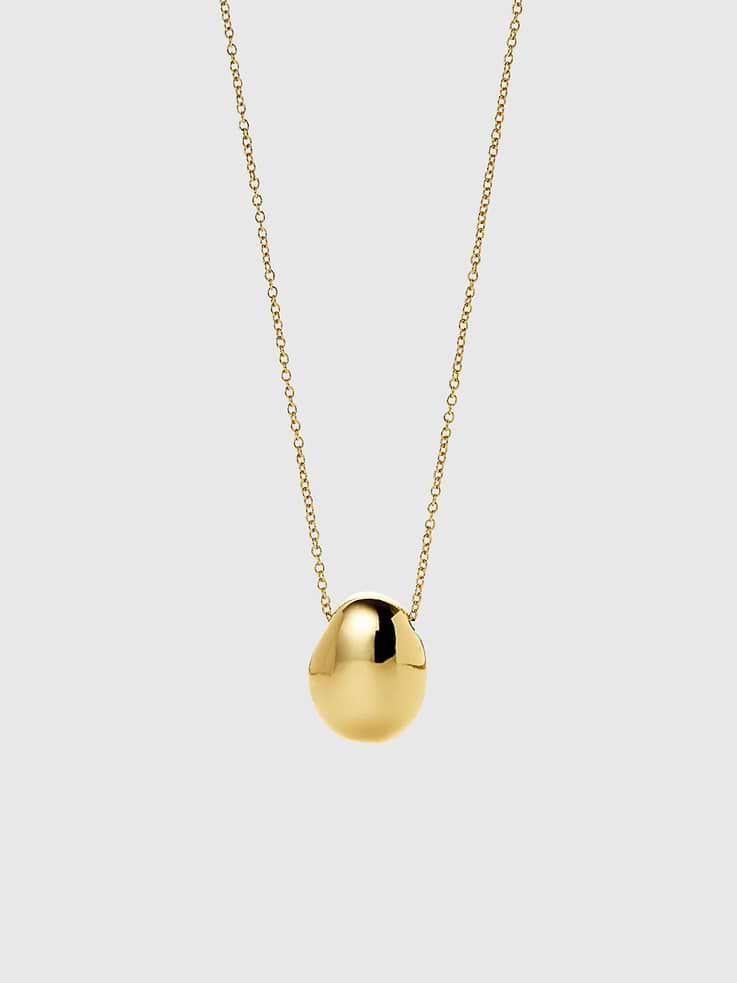 Image number 1 showing, Ana Luisa Gold Mini Pebble Necklace