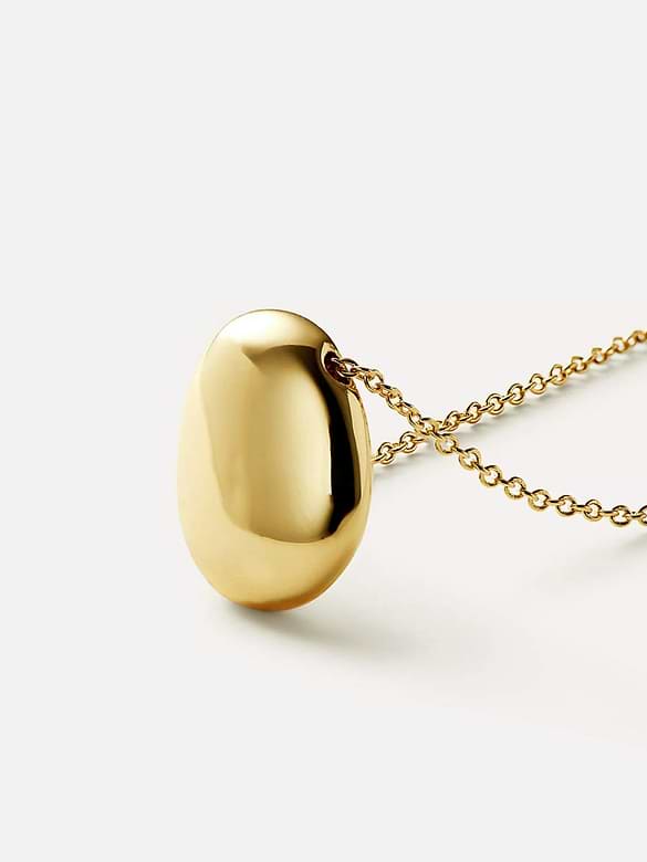 Ana Luisa Gold Mini Pebble Necklace