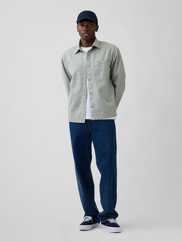 Oxford Shirt in Boxy Fit