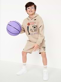 Image number 4 showing, Above Knee Fleece Jogger Shorts for Boys